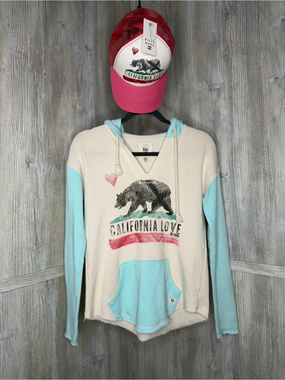 Billabong California Love Hoodie and Hat